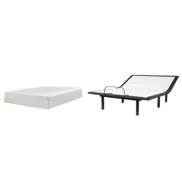 Signature Design By Ashley 12" Ultra Plush Memory Foam Mattress and